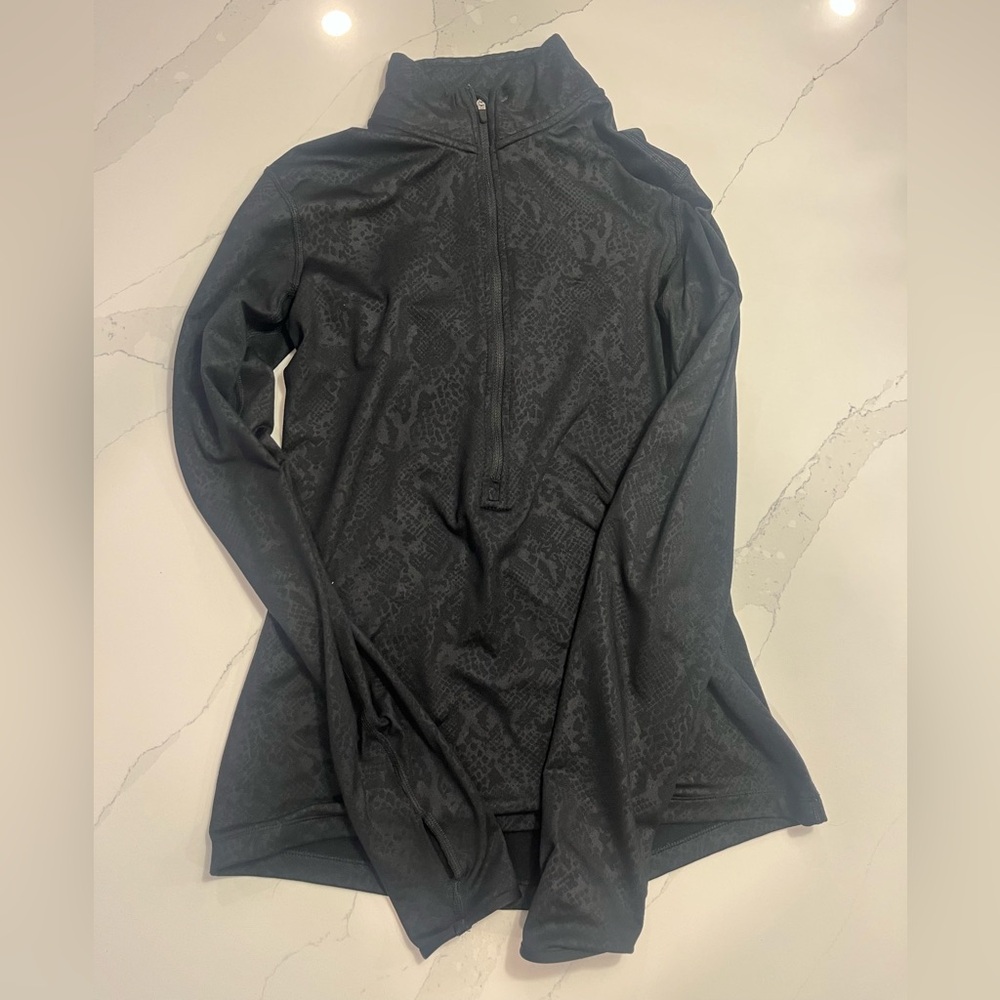 Nike Black Pro Quarter-Zip Top